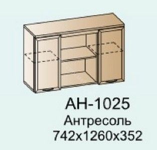 Антресоль АН-1025 Карина