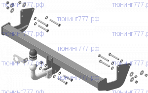 Фаркоп (тсу) Мотодор, крюк на болтах, тяга 1.8т