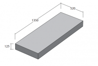 Полка под раковину Globo Arredo Wood M схема 10