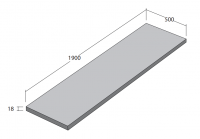 Столешница для тумбы Globo Arredo Wood T схема 2