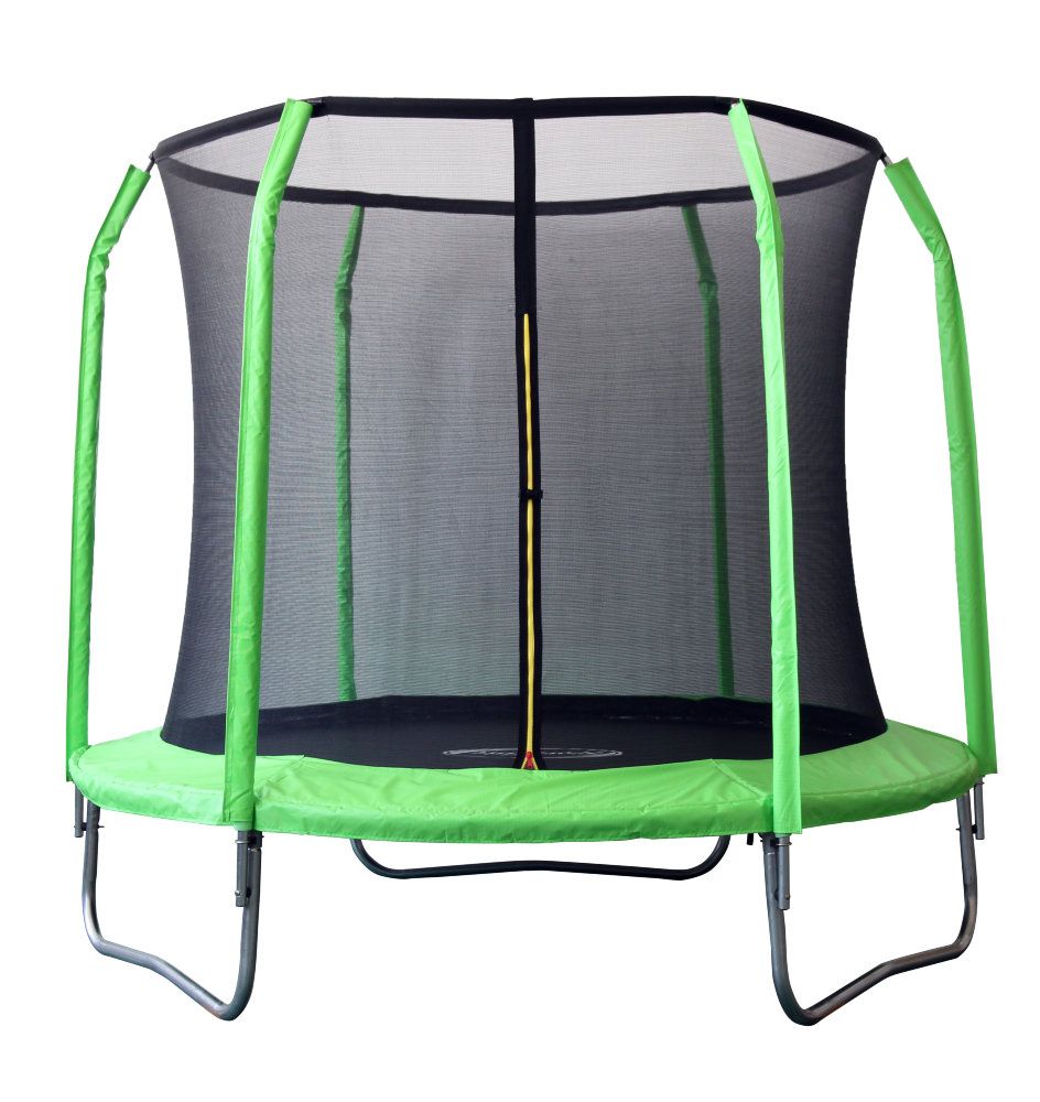 Батут 8FT 2,44м SportElite фиберглас, салатовый, GB30201-8 FT