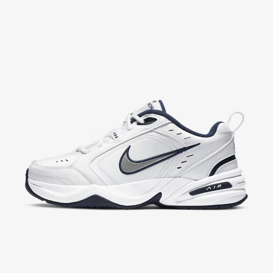 Nike Air Monarch IV White Silver