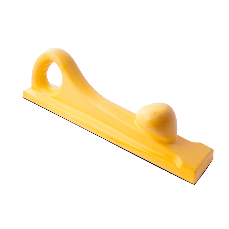 Шлифблок гибкий на липучке NEW желтый, 70мм. х 400мм.