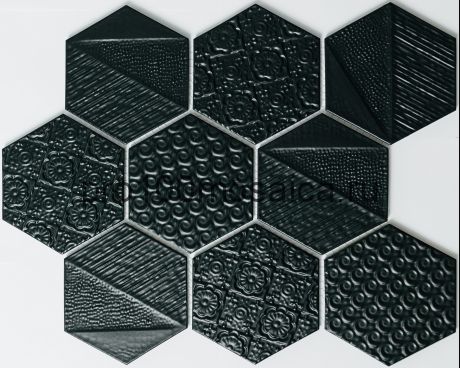 R-330. Мозаика Соты серия RUSTIK,  размер, мм: 256*295,5*5 (NS Mosaic)