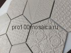 R-331. Мозаика Соты серия RUSTIK,  размер, мм: 256*295,5*5 (NS Mosaic)