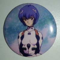 Значок (Средний 37 мм) Neon Genesis Evangelion