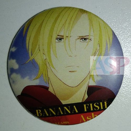 Значок (Средний 37 мм) Banana Fish