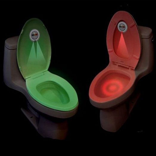 Светодиодная подсветка для унитаза с датчиком движения