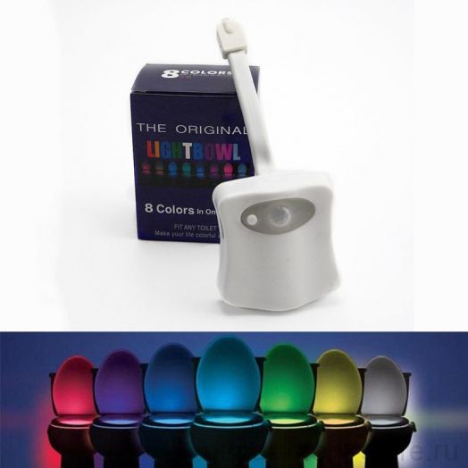 Подсветка для унитаза с датчиком движения Bowl Light