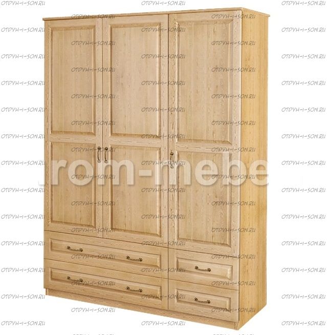 Шкаф 3-дверный ECO-18 (120х45х190)