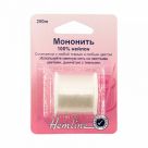 фото Мононить  HEMLINE 0,12 мм 200 метров прозрачный светлый