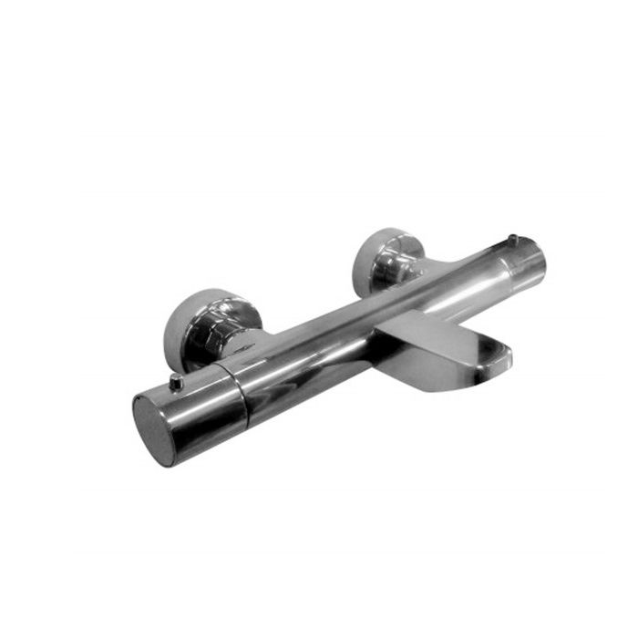 Изображение Настенный смеситель для ванны и душа Fantini Lame 24 02 M215 с терморегулятором