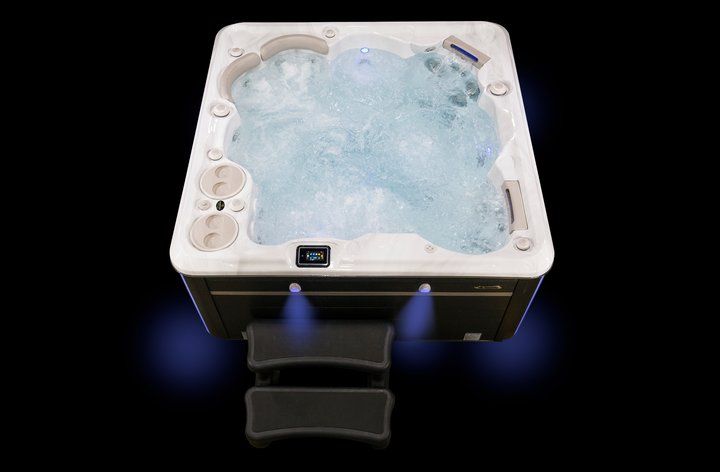 Гидромассажный СПА бассейн Hydropool Self Cleaning 670 Gold 213х213 ФОТО