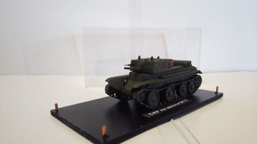 САУ на шасси БТ-7 (1/72)