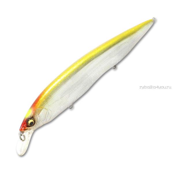 Воблер Megabass Kanata Ayu 160F 160 мм / 30 гр / Заглубление: 0,8 - 1,2  м / цвет: MG Western Clown GS (JP)