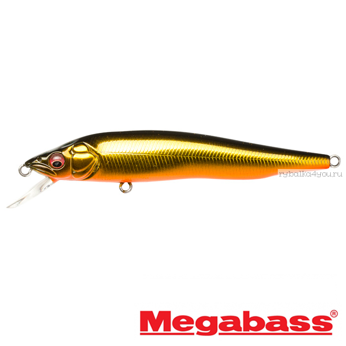 Воблер Megabass Vision 95Q-GO Slow Float 95мм / 9,8гр / Заглубление: 0,1 - 0,5 м / цвет: M Megabass Kinkuro