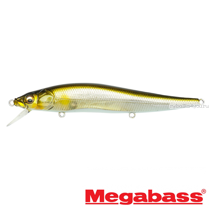 Воблер Megabass Vision Oneten Hi-Float 110мм / 14 гр / Заглубление: 1,2 - 1,8 м / цвет: HT Ayu HF