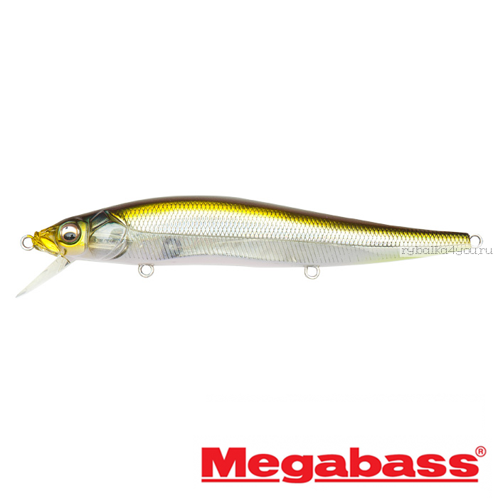 Воблер Megabass Vision Oneten Hi-Float 110мм / 14 гр / Заглубление: 1,2 - 1,8 м / цвет: HT ITO Tennessee Shad HF