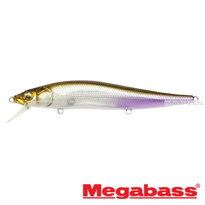 Воблер Megabass Vision Oneten Hi-Float 110мм / 14 гр / Заглубление: 1,2 - 1,8 м / цвет: HT ITO Wakasagi HF