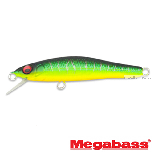 Воблер Megabass X-55 Great Hunting 55 мм / 3,4 гр / Заглубление: 0,6 - 0,8 м / цвет: Mat Tiger