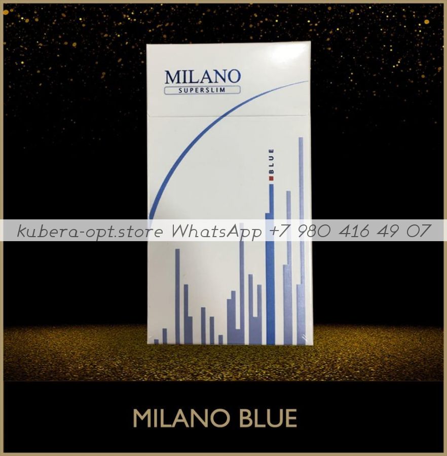 Milano Super Slim Blue минимальный заказ 1 коробка (50 блоков) можно миксом