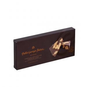 Молочный шоколад с турроном из Хихоны Pablo Garrigos Delicatessen Chocolate Leche con Turron De Jijona 200 г - Испания