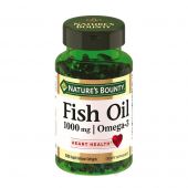 Нэйчес Баунти Рыбий жир Омега-3, 1000мг. 50 капс.