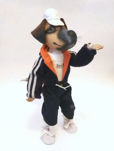 [Игрушка] Курс по созданию игрушки в технике грунтованный текстиль АРЧИБАЛЬД (Инесса Петухова)