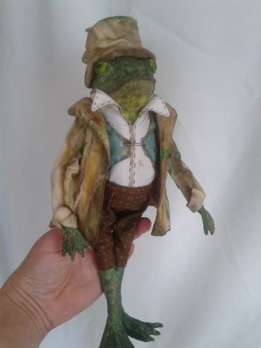 [Игрушка] Видео мастер-класс Мистер Жаба (Елена Диденко)