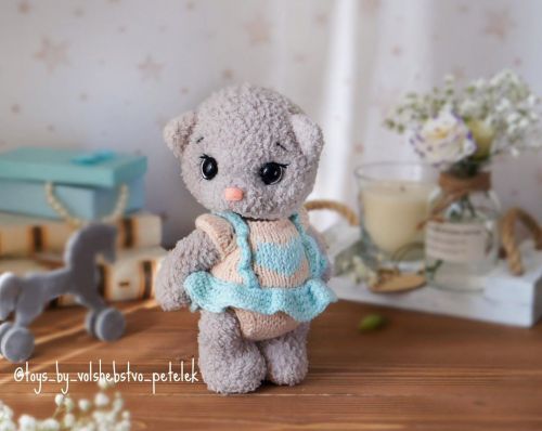 [Игрушки] Мастер-класс 'Котёнок'(Ольга Гаевская)