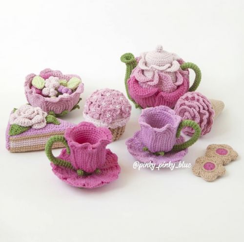 [Игрушки] Онлайн 'Цветочный сервиз' (pinky_pinky_blue)