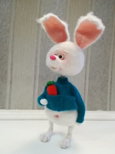 [Игрушки] Зайка Тишка (Ирина Оганян)