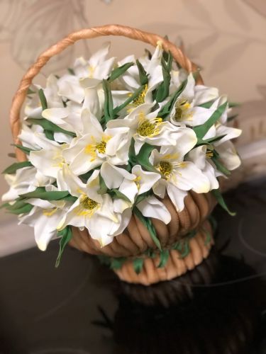 [Оригинальные поделки]Винтажная корзинка и корзинка с лютиками (Татьяна Фалейчик)