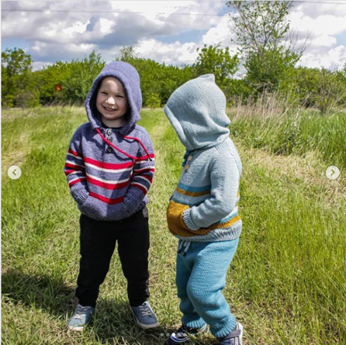 [Вязание] Детская толстовка «Hoodie» (tomart123)