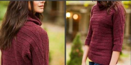 [Вязание] Пуловер 'Greenwood/Лиственный лес' (Энн-Мари Джексон)