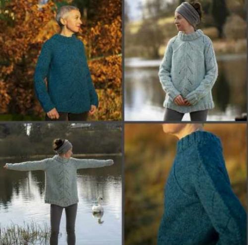 [Вязание] Свитер SwanDance-Танец лебедя (Кейт Дэвис)