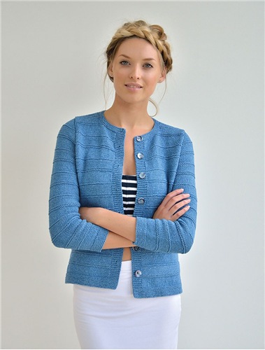 [Вязание] Вязание спицами для женщин кардигана Dune (Kim Hargreaves)
