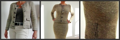 [Вязание] Жакет и юбка Nearly Chanel (Ютта фон Хинтерм Штайн)