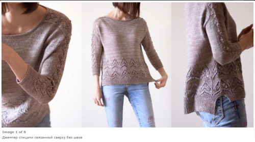 [Вяжи.ру] Джемпер «Kiboushi» (Ririko)