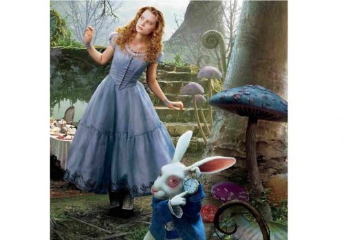 'Вот уж упала, так упала…' Алиса и Белый кролик (Татьяна Броницкая)