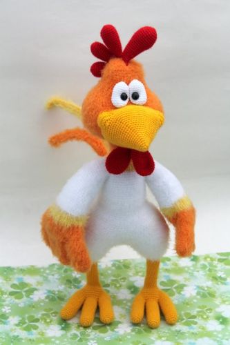 Мастер-класс по вязанию Петушок Жорик (Светлана Жидовинова)