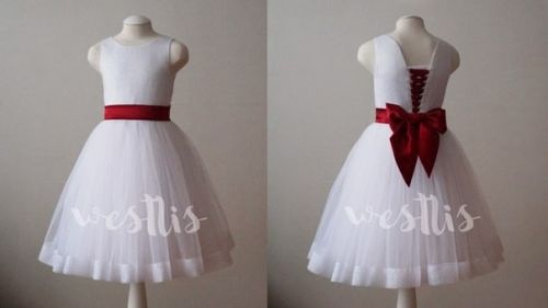 Детское платье на шнуровке (Анастасия Ермолова)