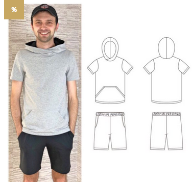 [Шитье] Футболка и шорты для мужчин (Элина Патыкова)