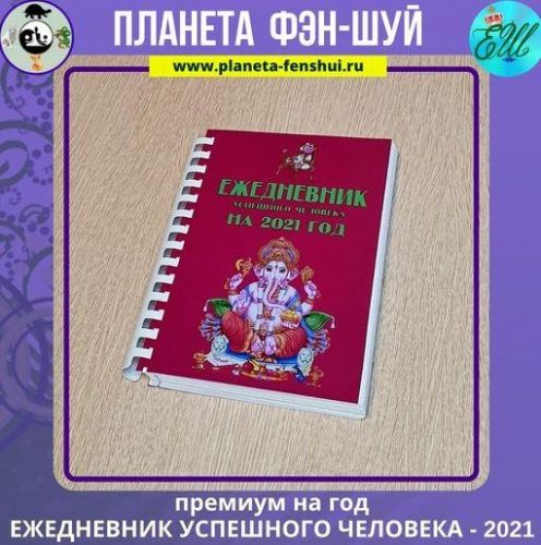 Ежедневник успешного человека на 2021 год (Елена Шепель)