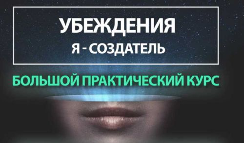 Убеждения. Я-Создатель. Тариф-Создатель + (Егор Астахов)