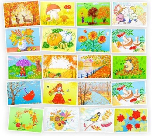 Рисование для детей «Рисуем осень» [Skillberry]