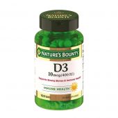 Нэйчес Баунти Витамин D3 400 МЕ, 100 шт.