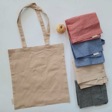 сумки из переработанного хлопка