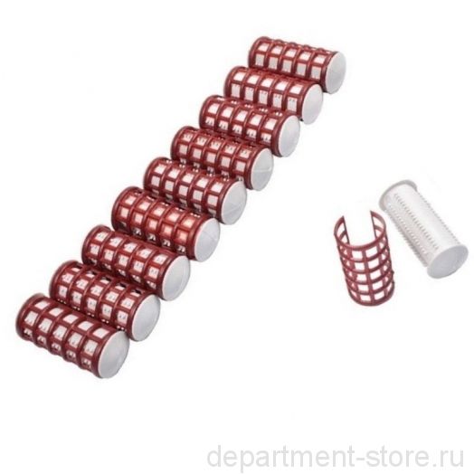 Термобигуди с фиксатором, d22 мм (10 шт.)