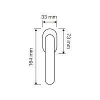 Оконная ручка Linea Cali Led Mesh 1680 SK схема